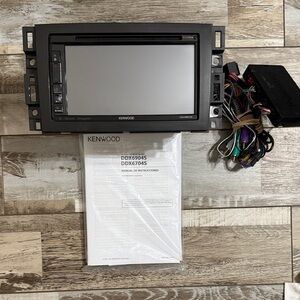 Kenwood Gray Car Stereo Receiver